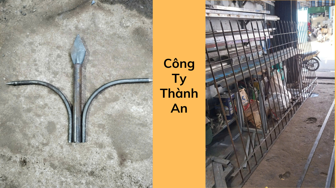 Chông Sắt Đặc Chông Hàng Rào